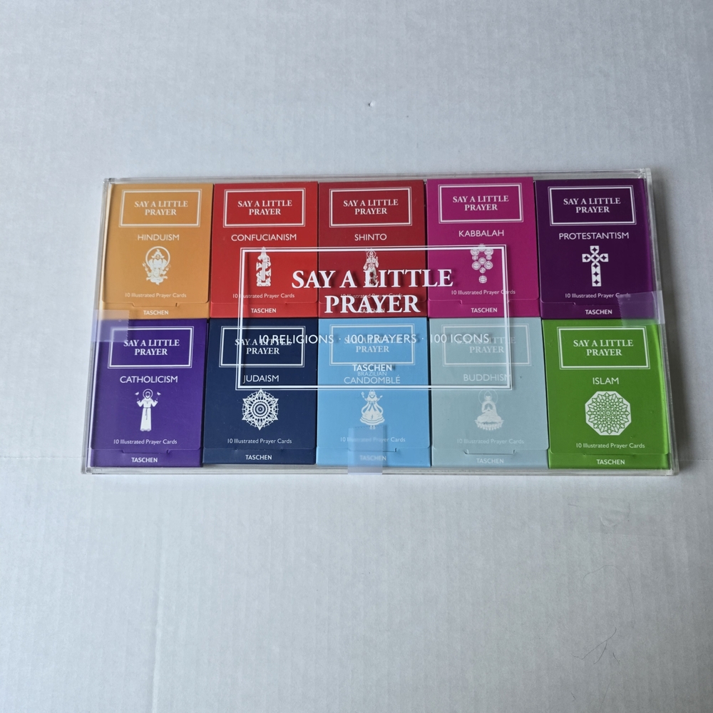 Say a Little Prayer Multi-Color Prayer Card Set by Taschen